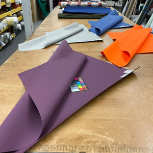 Recacril Mauve Purple R-165 | Waterproof Awning & Marine Canvas | 100% Solution Dyed Acrylic | 47" Wide | By the Yard