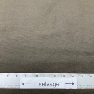 Striated Velvet in Mink / Dark Taupe | Upholstery Fabric | Heavy Weight | 54" Wide | By the Yard