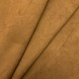Microsuede in Chocolate Brown | Upholstery / Slipcover Fabric | Solid Brown |  Medium Weight | 54" Wide | By the Yard