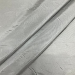 Solid Light Grey | Satin Acetate Lining Fabric | Nylon | Lightweight | 60" Wide | By the Yard