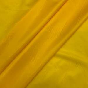 Solid Yellow | Satin Acetate Lining Fabric | Nylon | Lightweight | 60" Wide | By the Yard