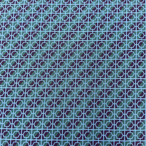 Wandering Eye Cinder Block in Cool | Figo Fabrics | Quilting Fabric | 44" Wide | 100% Cotton | Lattice / Geometric | Purple / Teal / Blue