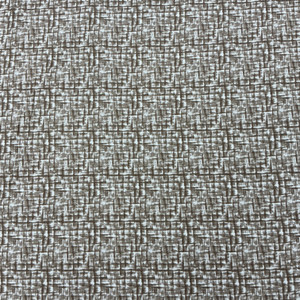Natural Essence Crosshatch in Linen | Figo Fabrics | Quilting Fabric | 44" Wide | 100% Cotton | Crosshatch Blender | Brown / White
