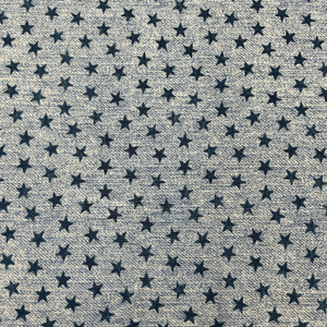 Cowboy Blues Stars in Blue | Northcott | Quilting Fabric | 44" Wide | 100% Cotton | Stars | Denim Blue