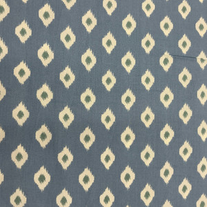 Ikat Dots in Light Blue | Benartex | Quilting Fabric | 44" Wide | 100% Cotton | Light Blue / White / Teal