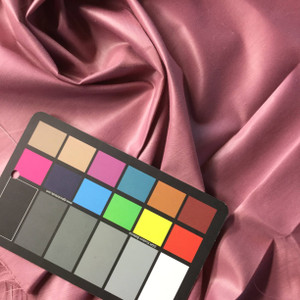 2.87 Yard Piece of Mauve Pink Poly/Cotton Fabric | Apparel | Masks | Lining | 45 W | BLOWOUT ITEM