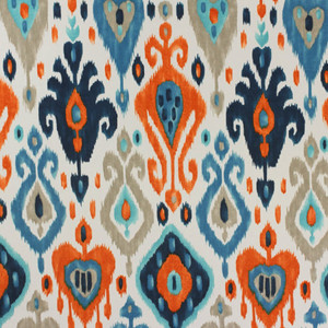 Richloom Solarium PASO In Color AZURE | Outdoor Printed Fabric | 54 Wide | By The Yard