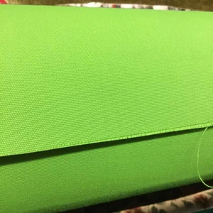 1.66 Yard Piece of Sunbrella Fabric Macaw Lime Green Canvas | 54 INCH | Furniture Weight | By The Yard