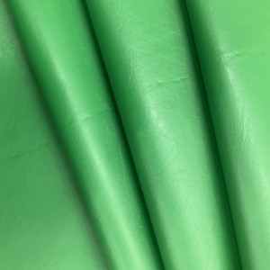1.9 Yard Piece of Vinyl Kelly Green | Very Heavyweight Vinyl Fabric | Home Decor Fabric | 54" Wide