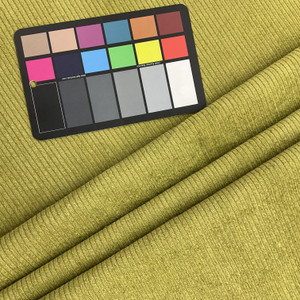 3 Yard Piece of Solid Green Subtle Stripes | Upholstery Fabric | 54" Wide | By the Yard