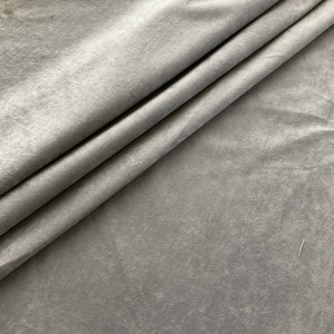 3 Yard Piece of Soft Suede Charcoal | Medium Weight Faux Suede Fabric | Home Decor Fabric | 60" Wide