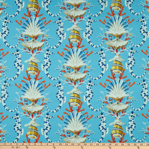 1.5 Yard Piece of Harrison Howard Mariner's Song Slub Duck Luna | Medium Weight Duck Fabric | Home Decor Fabric | 54" Wide