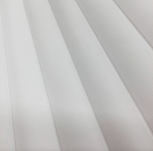 0.75 Yard Piece of Seaquest Roll N Pleat | Too White PSQ-029 | PLEATED MARINE VINYL Fabric | SUN + SALT PROOF | 54 wide | By the Yard