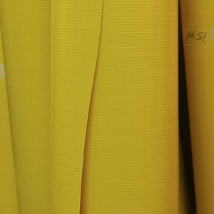 3 ply Industrial Vinyl Fabric | Yellow | 14 oz. | Outdoor Covers / Tarps | 62" Wide | By the Yard