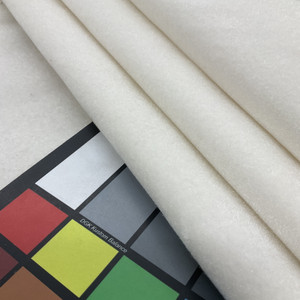 White Flocked Velvet Fabric Craft and Upholstery By The Yard 54 Inch Wide