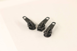 #5 Coil Pull Slides Black Zipper