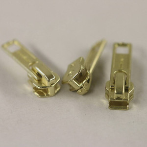 # 5 Brass Pull Slides Brass Zipper