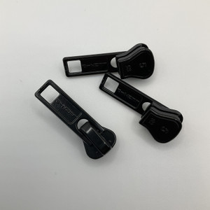#5 Marine Chain Pull Slides Black Zipper