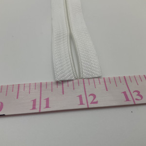 #2 Coil Zipper White | Light Duty | By The Yard