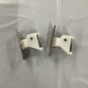 Roman Shade Locking Pulleys 5 Cord Plastic W/ Brass