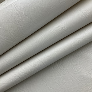 Ash Off White Marine Vinyl Fabric | HDI-6850 | Spradling Softside HEIDI SOFT | Upholstery Vinyl for Boats / Automotive / Commercial Seating | 54"W | BTY