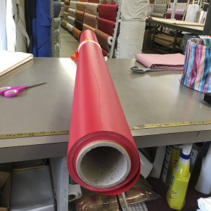 3 ply Industrial Vinyl Fabric | Red | 14 oz. | Outdoor Covers / Tarps | 62" Wide | By the Yard