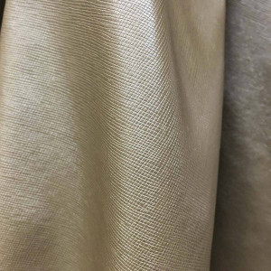 Brown Fine Crosshatched Texture Vinyl Upholstery Fabric By The Yard 54"W