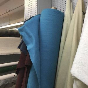 Turquoise Acrylic Felt Upholstery / Craft Fabric | 70 Inches Wide | By The Yard