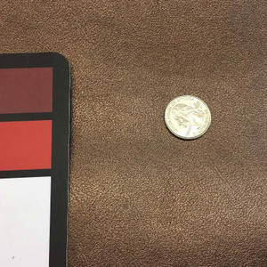 Bronze Metallic Brown Faux Leather Upholstery Vinyl Fabric By The Yard 54"W