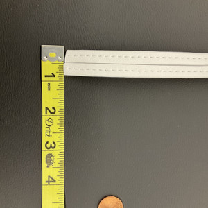 SEAQUEST Too White Hidem Gimp | PSQ-029 |  Marine Vinyl Upholstery Trim | 5/8" | By the Yard