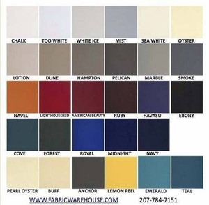 SEAQUEST Navy Blue Marine & Automotive Vinyl Fabric | PSQ-019 | 54Inch | By The Yard | High UV Stability