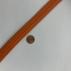 SEAQUEST Navel Orange Hidem Gimp | PSQ-018 |  Marine Vinyl Upholstery Trim | 5/8" | By the Yard