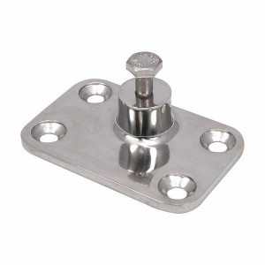 4 hole Deck Hinge Stainless Steel with bolt