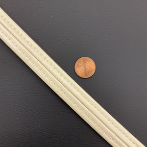 SEAQUEST Pearl Oyster White Hidem Gimp |  Marine Vinyl Upholstery Trim | 5/8" | By the Yard