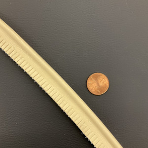SEAQUEST Buff Light Tan Welt | PSQ-003 | Marine Vinyl Upholstery Trim | 5/8" wide | 5/32" cord | By the Yard