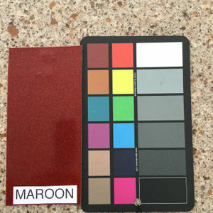 Maroon Red High Gloss Glitter + Sparkle Vinyl Upholstery Fabric By The Yard 54"W