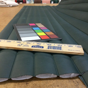Seaquest Roll N Pleat | Forest Green | PSQ-009 | PLEATED MARINE VINYL Fabric | SUN + SALT PROOF | 54 wide | By the Yard