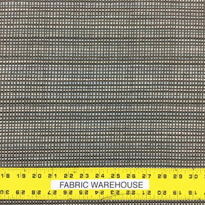 Sesame Spa Basketweave Upholstery Fabric | 54"W | BTY | Blue, Brown, Tan