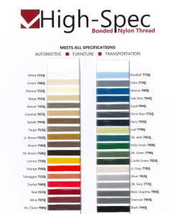 Beige Upholstery Thread | High Spec Bonded Nylon B69 | 4oz. Spool | EXTRA STRONG