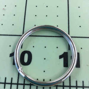 Silver 1 Inch Split Ring | Key Ring |
