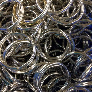 Silver 1 Inch Split Ring | Key Ring |
