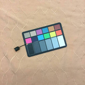 Tan Embroidered Wave Drapery Fabric | Lightweight | 54" Wide | By the Yard