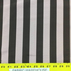 Dusty Rose and Brown Vertical Stripes | Drapery / Upholstery Fabric | 54" Wide | BTY