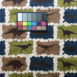 Dinosaur Safari Upholstery / Drapery Fabric | 54" Wide | By the Yard | Durable