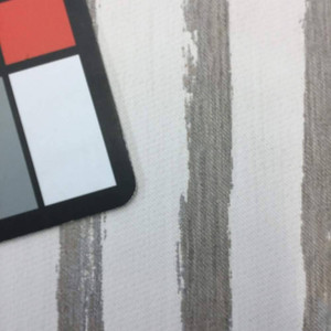 Sunbrella Fabric Mariner Stripe Pewter | 60652-0001 | Furniture Weight  By The Yard