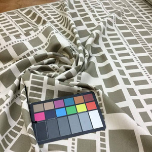 Sunbrella In Repeat III Taupe/Ivory | Furniture Weight Fabric |  64130-0001