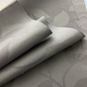 Sunbrella Leaf Canopy Onyx | Furniture Weight Fabric |54| BTY | 4412-0005