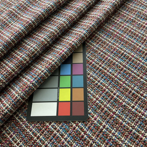 Vintage Woven Upholstery in Red, White, Blue | Upholstery Fabric | 54" Wide | By the Yard