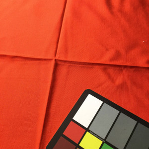 Hunters Orange Poly Cotton Fabric | Medium Weight Woven | Apparel Linings Drapes Face masks
