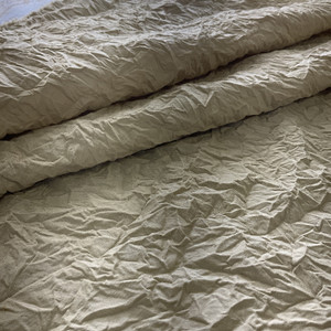 Crushed Beige / Gold Taffeta Fabric | Poly Blend | Special Occasion Apparel Dresses Drapes